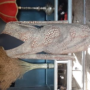 NORMA KAMALI | Leopard Wrap Dress